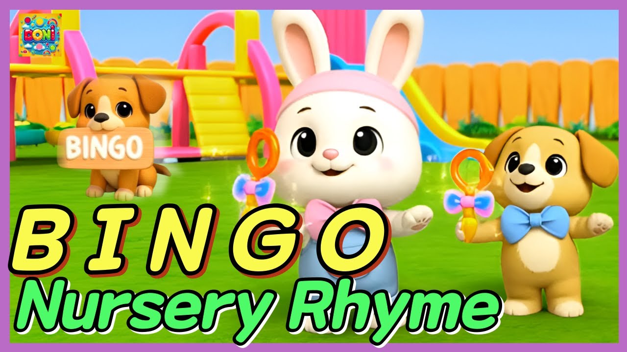 B-I-N-G-O 🎵| Nursery Rhyme | Kids Song | BINGO Song - YouTube