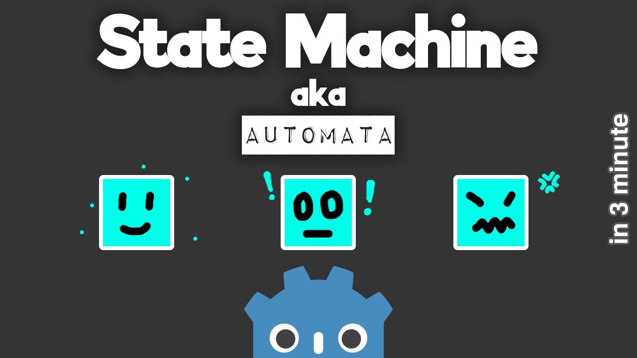 State Machine in Godot [in 3 Minute] - YouTube