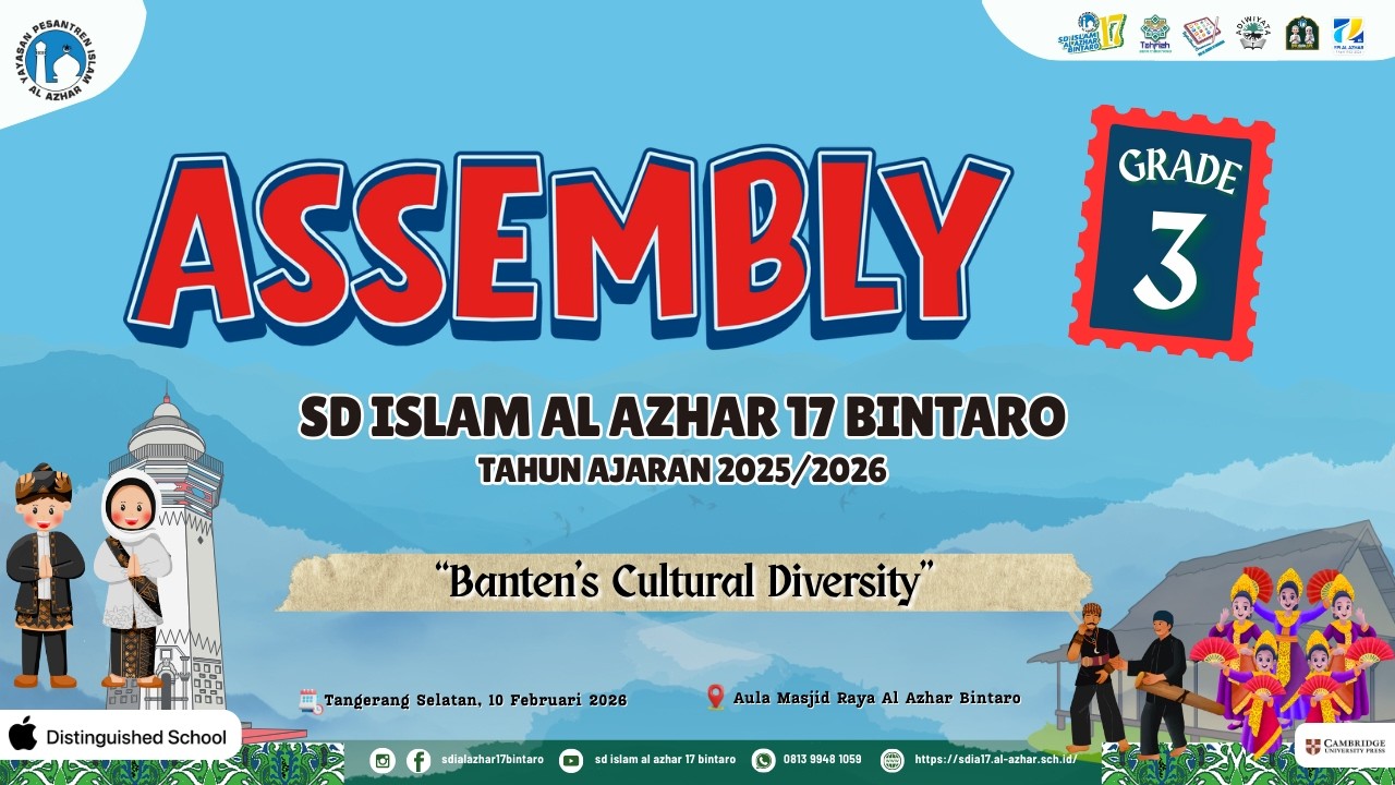 [LIVE] ASSEMBLY GRADE 3 SDI AL AZHAR 17 BINTARO TA.2025/2026 - YouTube
