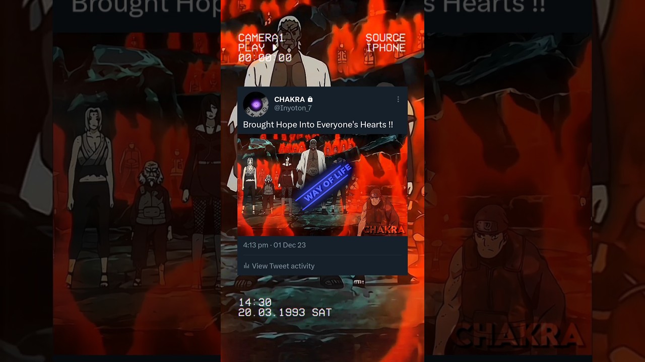 Naruto carried 🔥💯