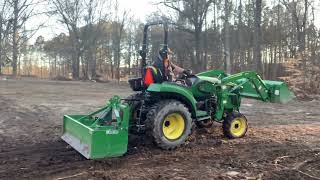 Rippin' roots with the box blade