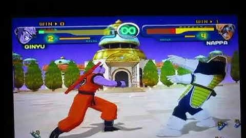 Dragon Ball Z Budokai(Gamecube)-Ginyu vs Nappa