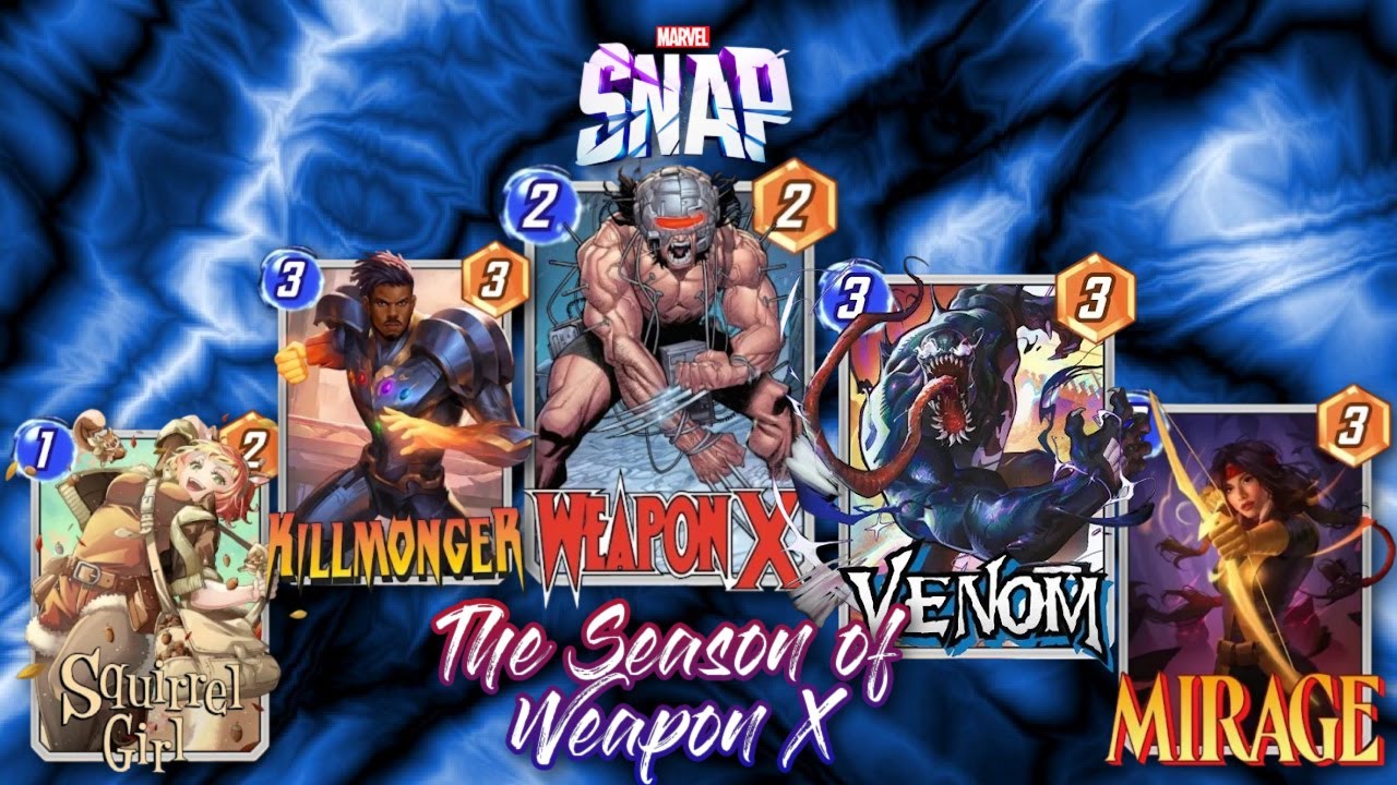 The season of Weapon X: Marvel Snap - YouTube