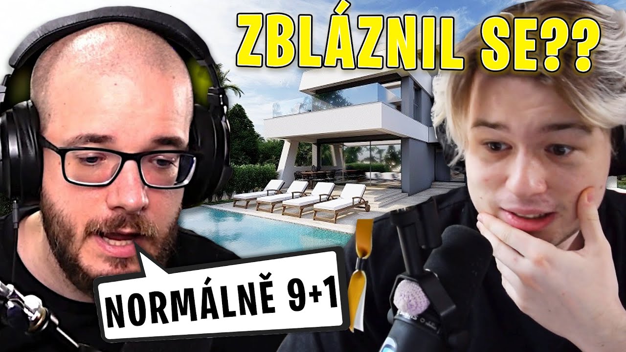 CzechCloud ti vysvětlí, jak si za 12 mil. Kč postavit 2 VILY! 😯