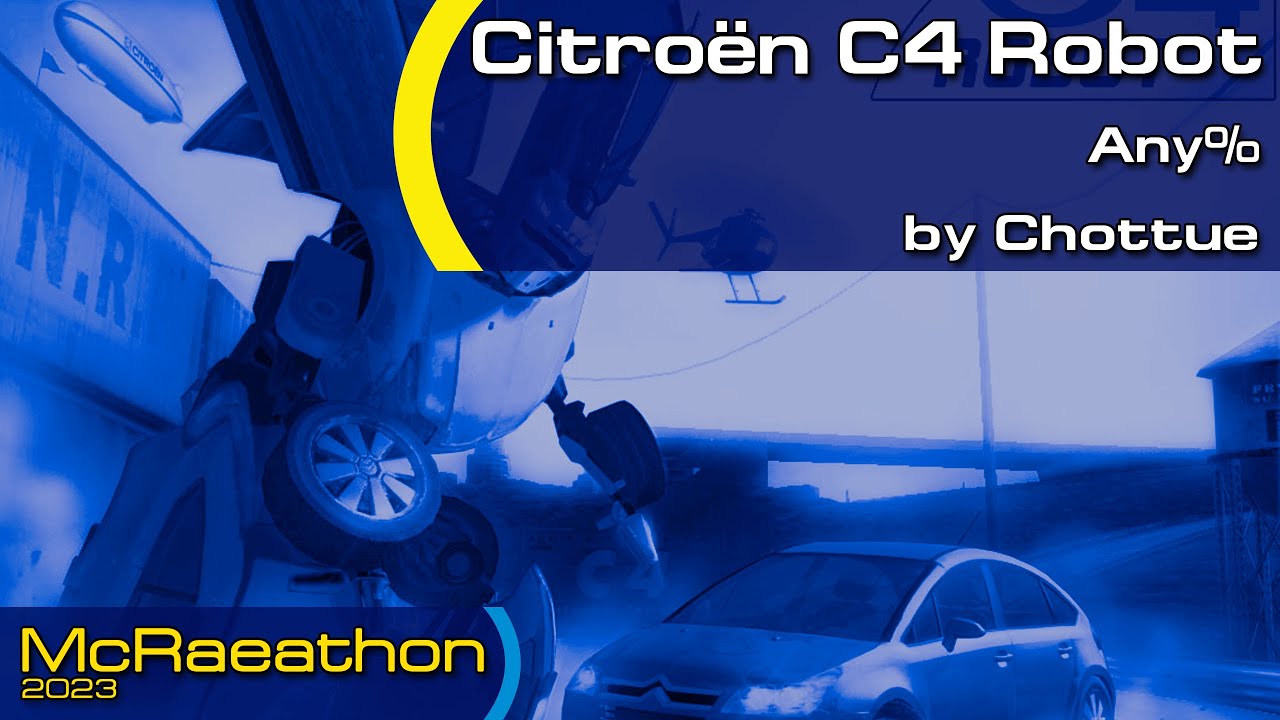 McRaeathon 2023 | Citroën C4 Robot | Any% | Chottue | 