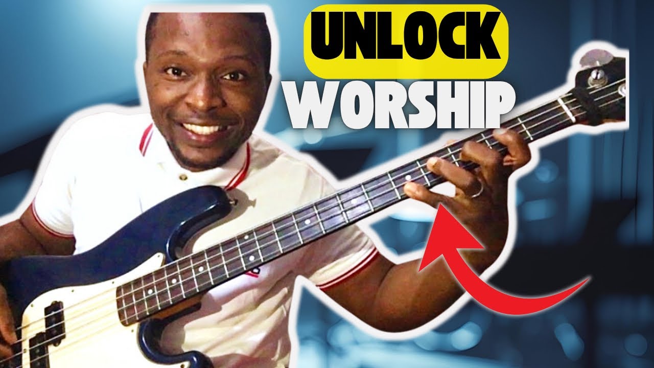 Easy Worship Bass Moves for a 1-7-2-6-5-4 |Beginners