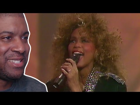 Whitney Houston Live at American Music Awards (British Guy Reacts)