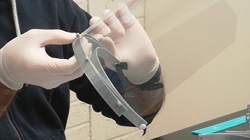 Assembling your 3D Printed Face Shield