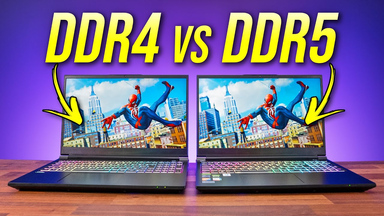 DDR5 4800MHz vs DDR4 3200MHz, Test in 10 Games