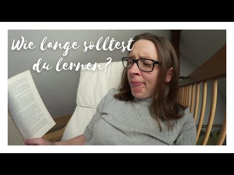How long should you study?