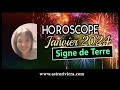 Horoscope  signes de terre janvier 2024 taureau vierge capricorne bonne anne