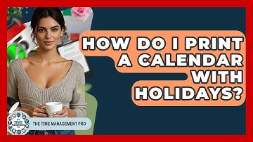 How Do I Print A Calendar With Holidays? - The Time Management Pro