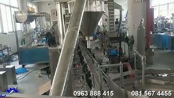 Máy chiết rót bột | Dây chuyền chiết rót định lượng bột tự động