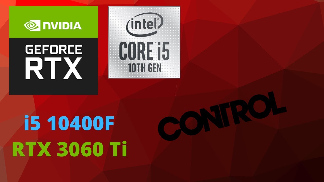 Control - i5 10400f + RTX 3060 Ti - High preset - RT on + DLSS on 1440p