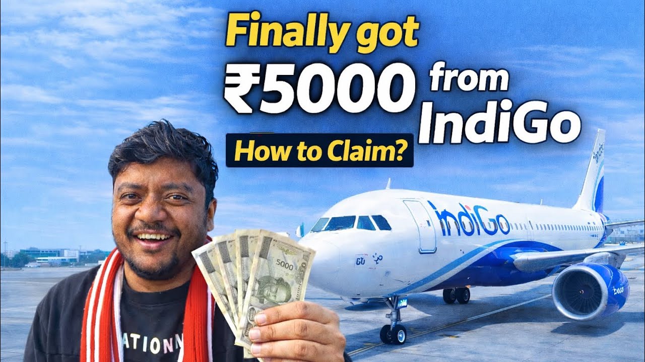 After Refund, Received Compensation Also @IndiGo6E - YouTube