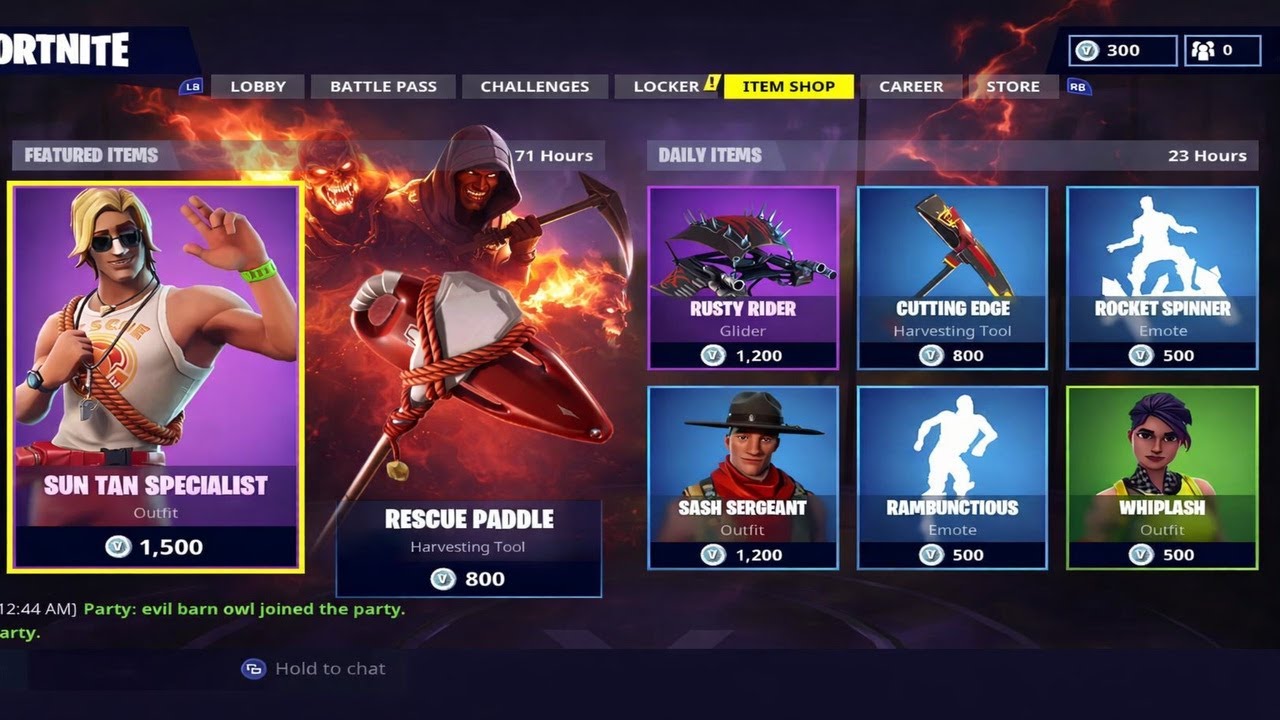 NEW SUN TAN SPECIALIST SKIN! FORTNITE