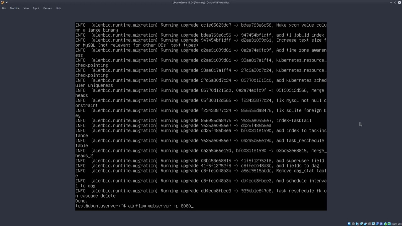 F adds d. Alembic Migrations Python.