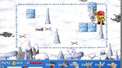 Epic Battle Fantasy 4: Ice Block Puzzle