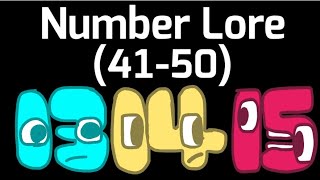 41-50Number Lore