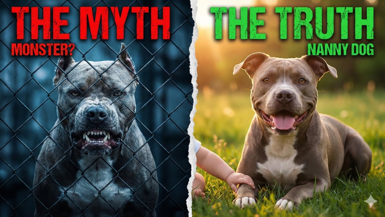 Pit Bull: Monster or Nanny Dog? The Truth They Won't Tell You.
