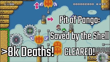 [Super Mario Maker] Pit of Panga: Saved by the Shell CLEARED!