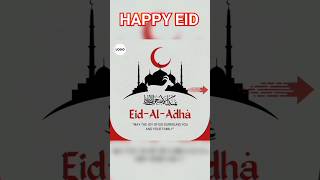 Happy Eid Al Adha Card Design on Fiverr Link in Description