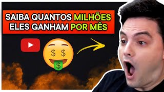 Quanto um Youtuber Ganha (Analisando os MAIORES do Brasil e do MUNDO)