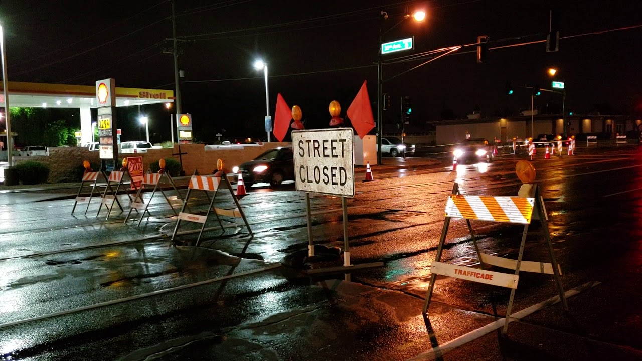 Sink hole 35th Ave and Cactus YouTube