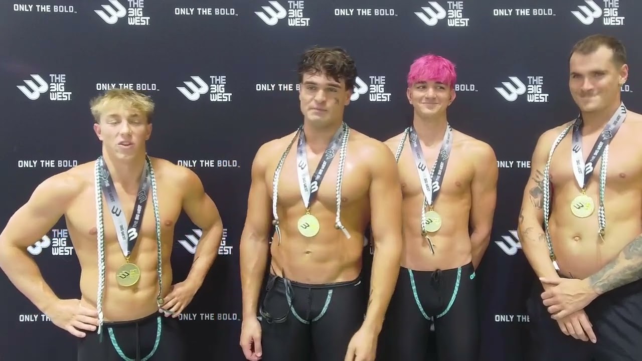 2026 Big West Swimming & Diving Championship - Men’s Day 1 Champions