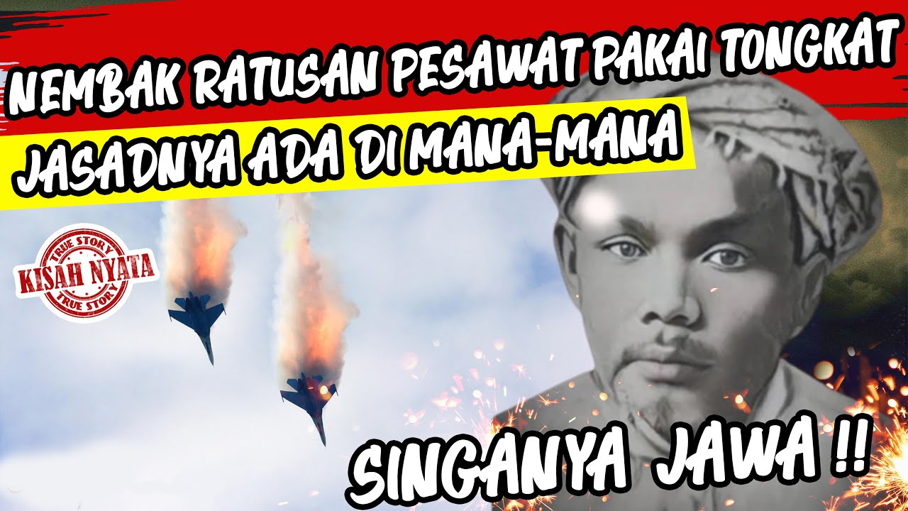 SUNGGUH SAKTI❗ JASADNYA ADA DIMANA2 KETIKA MENGHANCURKAN PESAWAT PENJAJAH | KIAI ABBAS BUNTET