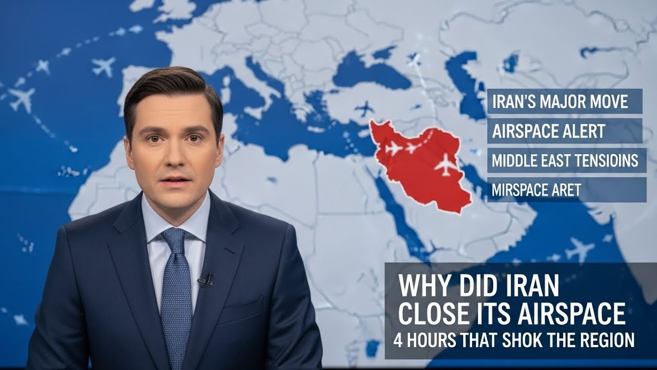 Iran Airspace Shutdown: China Flights, US & Israel on High Alert | Middle East Tensions