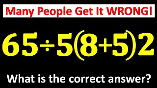 Famous This Simple Math Challenge Tricks Almost Everyone! Can YOU Solve It? 🧠🔥 Profile