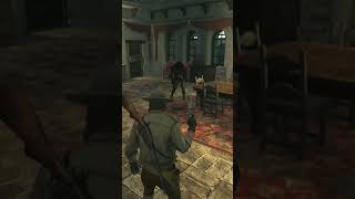 Defeating the undead leader(final boss of undead nightmare)#rdr #undead #zombie
