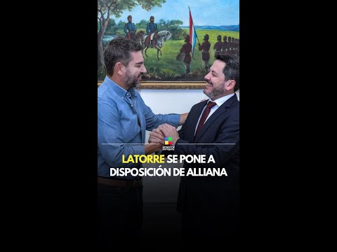 👉Latorre se pone a disposición de Alliana