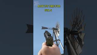 GTA 5 Vs RDR 2 - Windmill PHYSICS 🔥Which one  is Realistic?