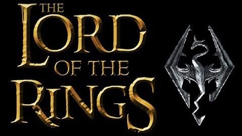 SKYRIM SPECIAL EDITION W/ MOD EP.1 LORD OF THE RINGS MOD EXPLORING THE MINES OF MORIA