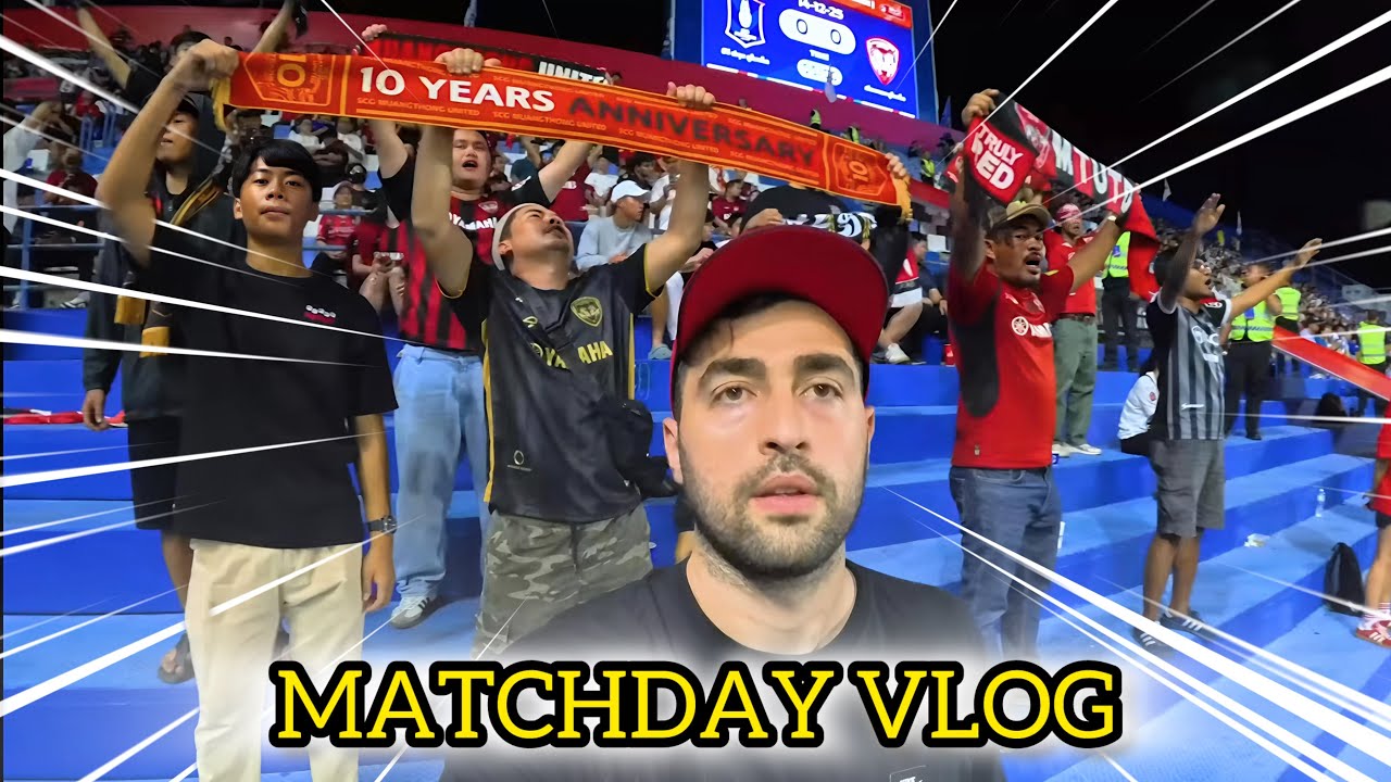 Матч BG Pathum United против Muangthong United – невероятная атмосфера на стадионе!🇹🇭⚽️🫣