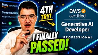 I Failed AWS GenAI Developer - Professional 3 Times (Here's What Finally Worked)