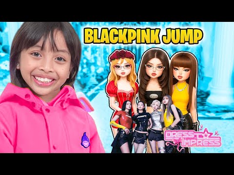 WOW! LEIKA JADI BLACKPINK LAGI ‼️VIRAL BLACKPINK JUMP DI DRESS TO IMPRESS FASHION [ROBLOX INDONESIA]