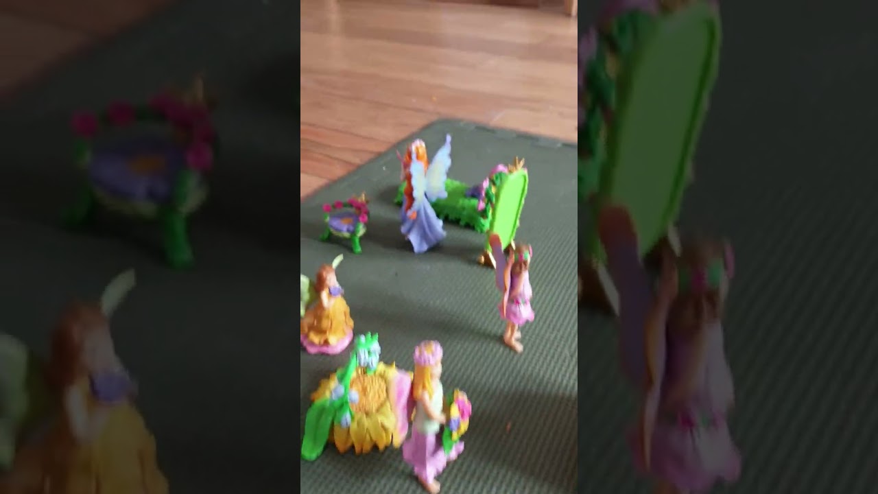 Amazing set of fairy toys 