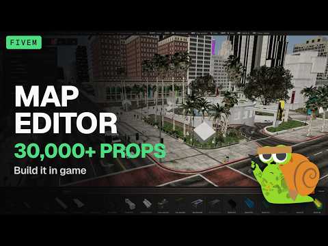 FiveM Map Editor & Builder | 30,000+ Props with Pictures | FiveM Script