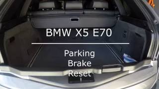 BMW X5 - Parking Brake Reset screenshot 5