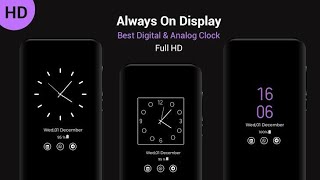 Always on Display Clock in Any Android device!Customize lock  Screen? screenshot 4