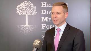 Gregory Pfleger - Πρόξενος ΗΠΑ, Hellenic Diaspora Medical Forum