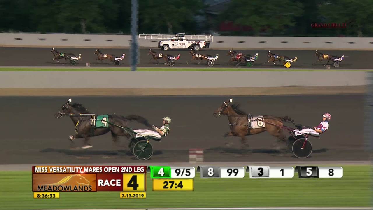 PROGRAM MISS VERSATILITY pen trot 2nd Leg - RACE 4 - July 13, 2019