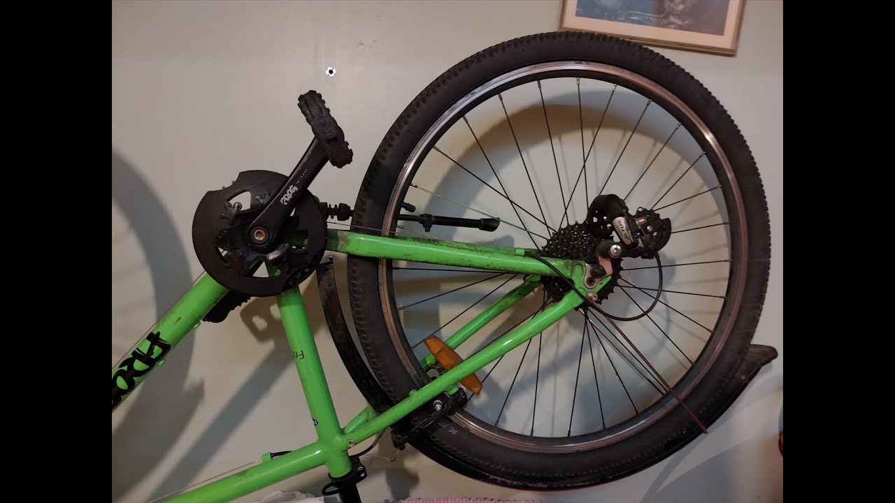 repairing my bikes back brake YouTube
