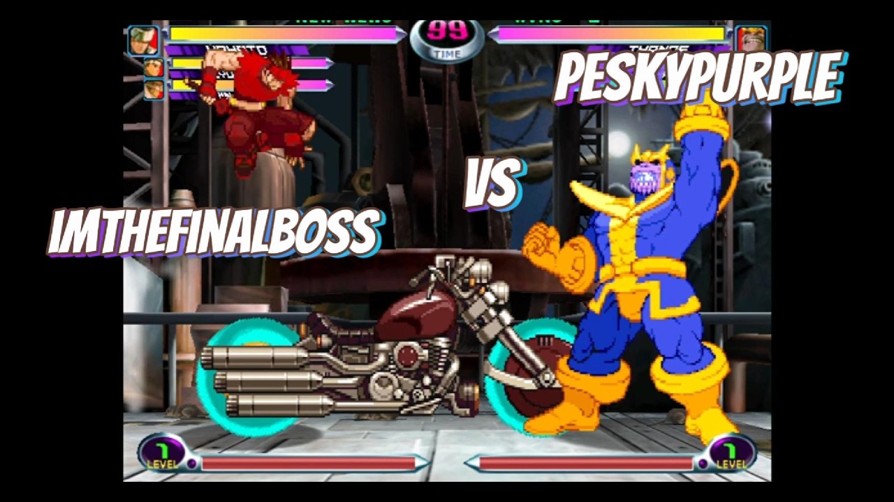 MvC2 (Fightcade) IMTHEFINALBOSS vs Peskypurple FT5  22/02/2026