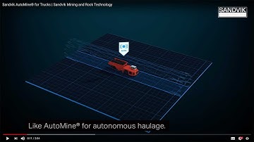 AutoMine® for Trucks | Sandvik Mining and Rock Technology
