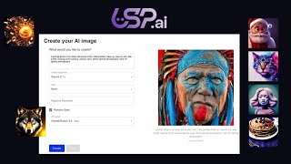 USP AI Review | USP.ai Lifetime Deal - Unique AI generated images for writers and creatives