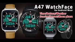 A47 WatchFace for Android Wear screenshot 5